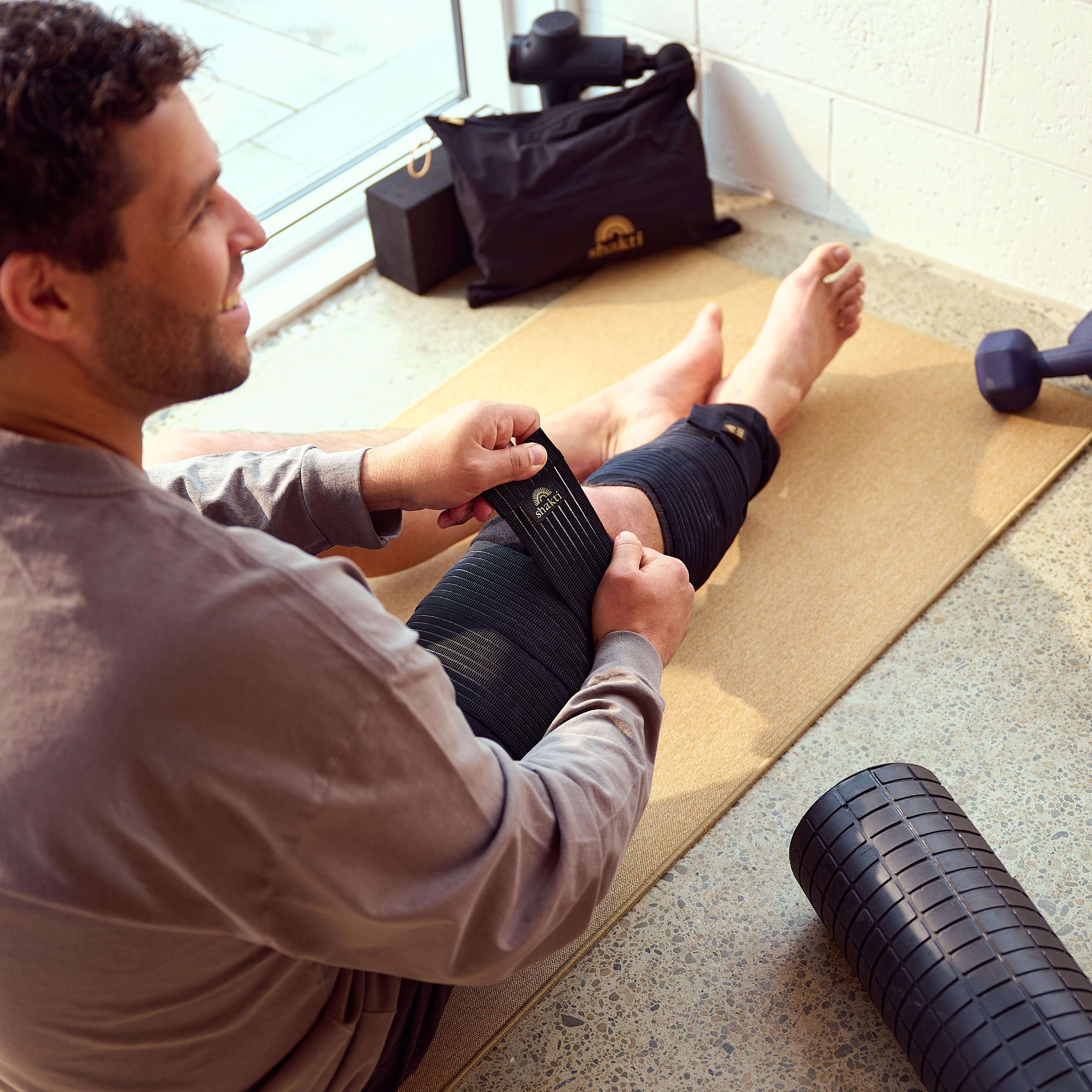 Acupress Leg Wraps – Shakti Mat Australia
