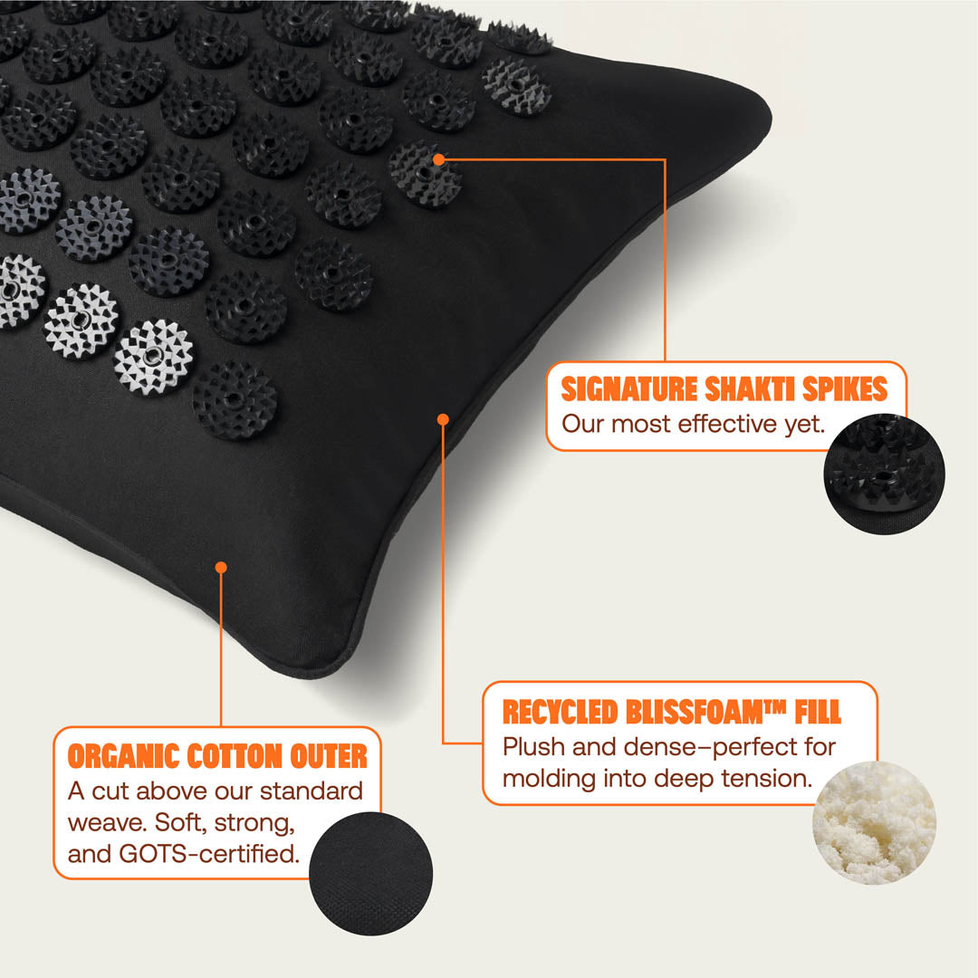 Premium Acupressure Pillow – Shakti Mat Australia